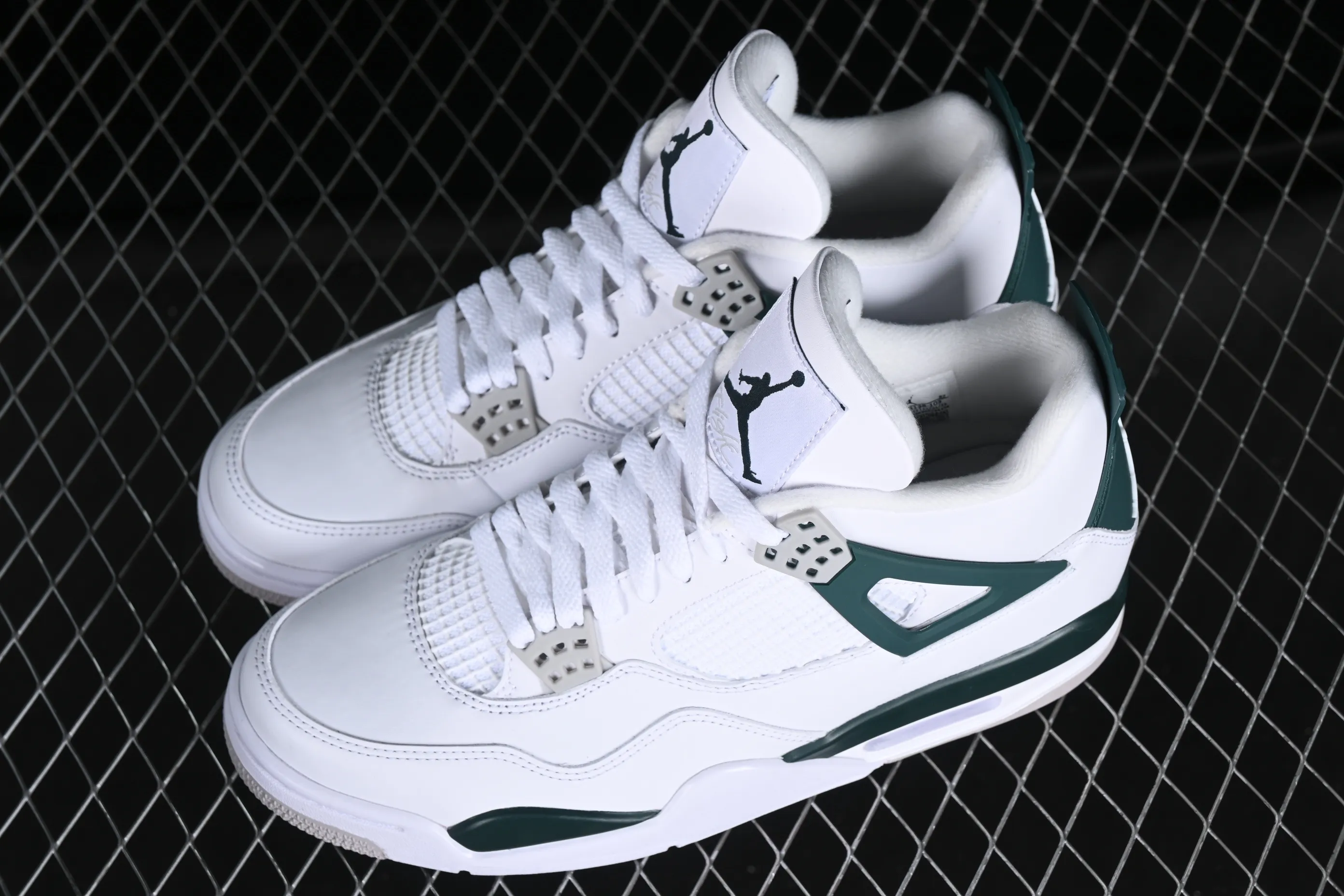 All categories Air Jordan Jordan series basketball shoes Air Jordan 4 P version Air Jordan 4 Retro "Oxidized Green" AJ4 Joe 4 white green FQ8138-103